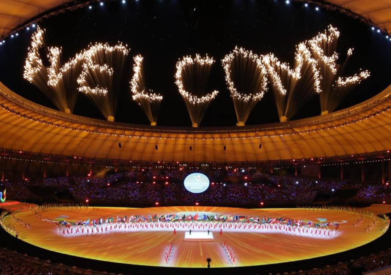 Se inauguraron los Juegos Mundiales Universitarios de Chengdu. (Foto: Xinhua)