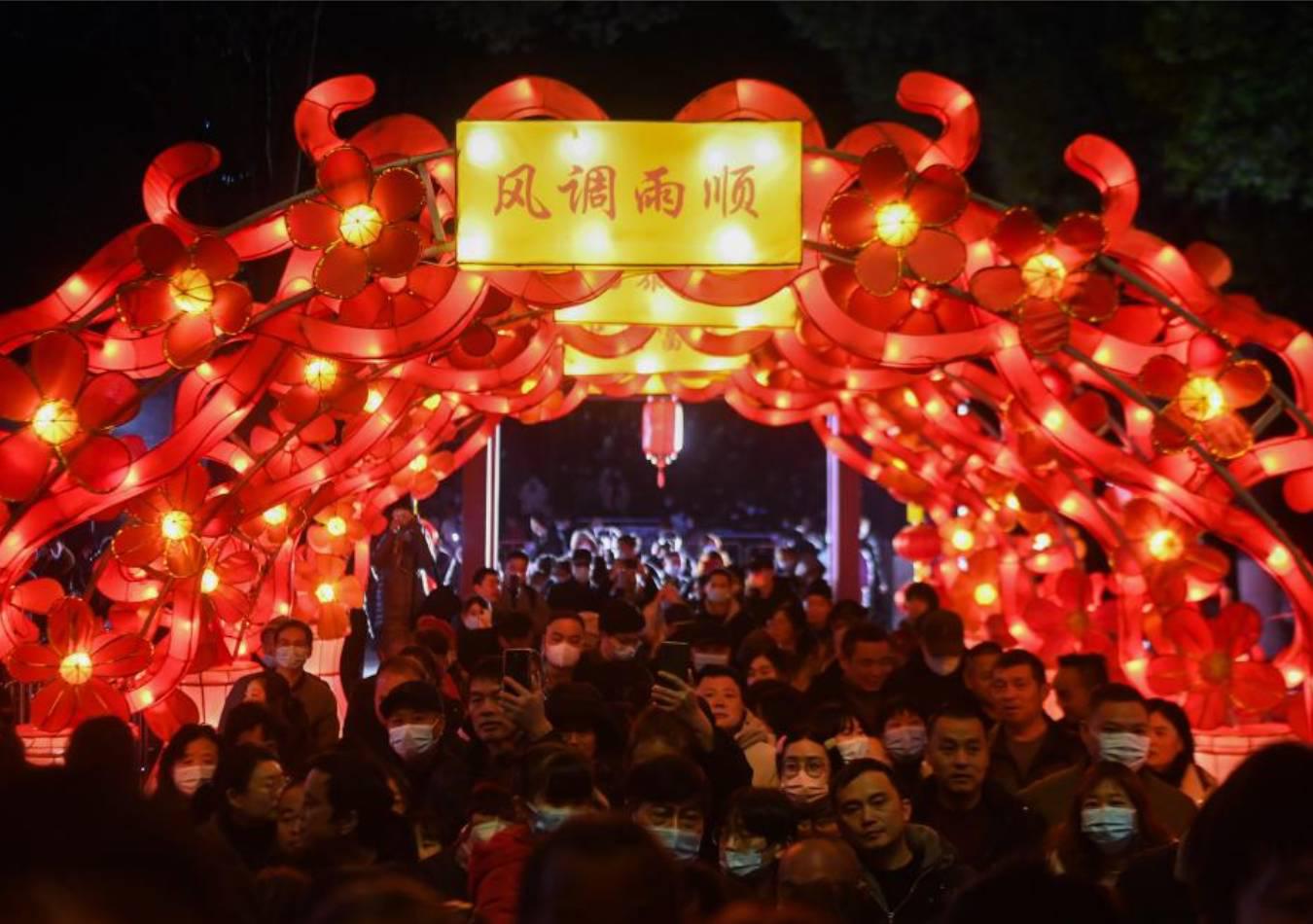 China celebra el Festival de las Linternas. (Foto: Xinhua)