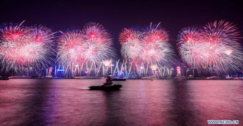 China celebró el Año Nuevo: shows de luces, fuegos artificiales y aumento de turismo interno. (Foto: Xinhua)