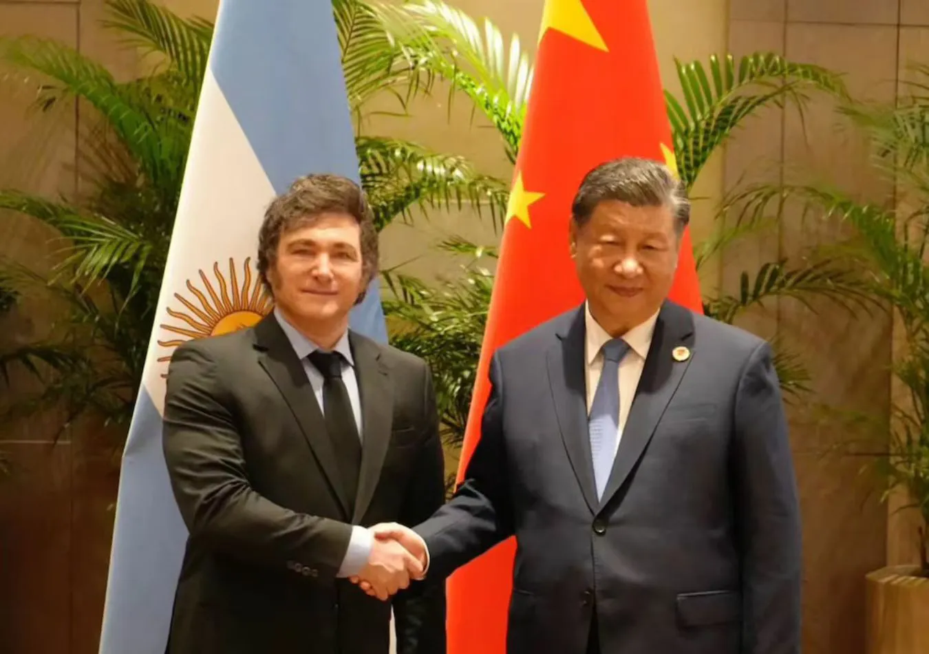 Javier Milei Xi Jinping