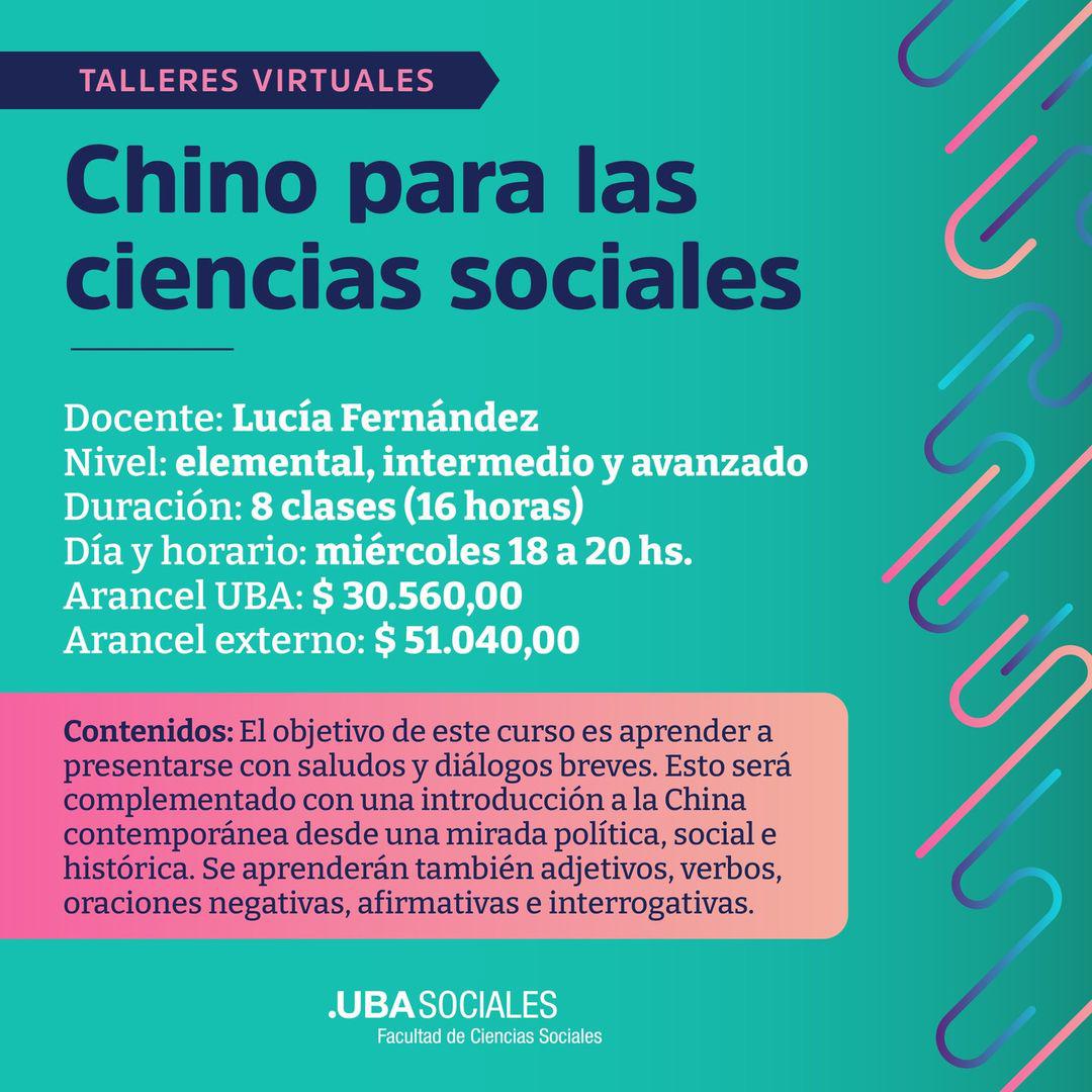 TALLERES VIRTUALES MAYO.  Inscripciones- 8 al 19 de mayo  Inicio- semana del 20 de mayo  Informes e inscripción- http---lenguasextranjeras.sociales.uba.ar-cursos-uba-..PODÉS REALIZAR NUESTROS CURSOS, SEAS O NO D