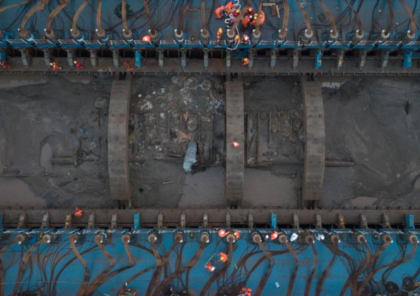 Hallan un antiguo barco de la dinastía Qing en Shanghái (Foto: Xinhua)
