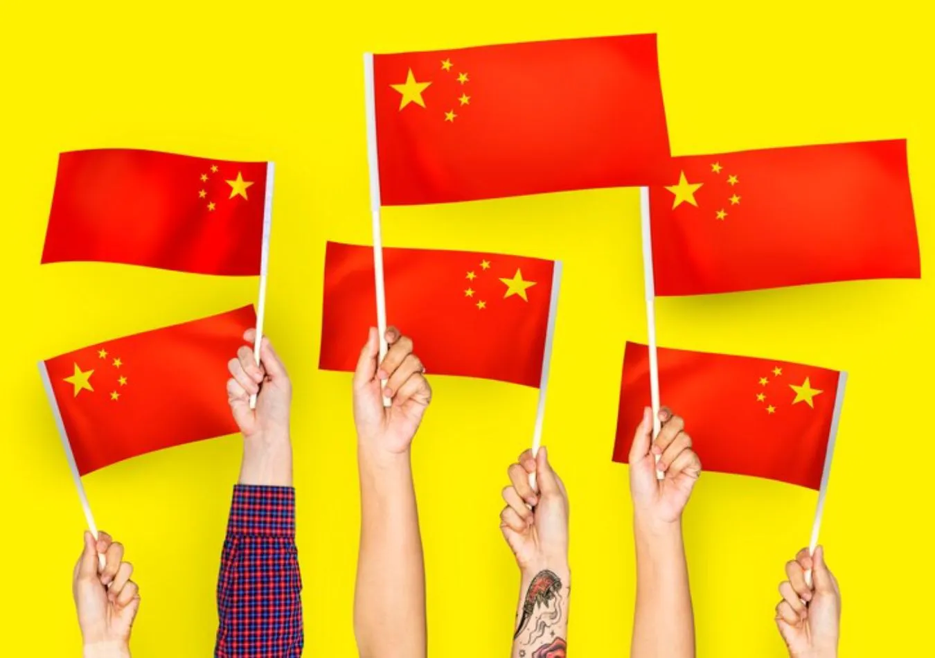 Banderas china (Foto: Freepik)
