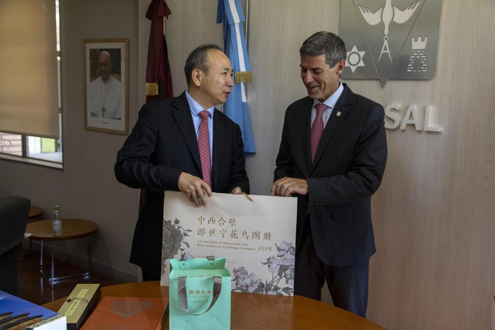 La Universidad Católica de Salta recibió al embajador Wang Wei (Foto: UCASAL)