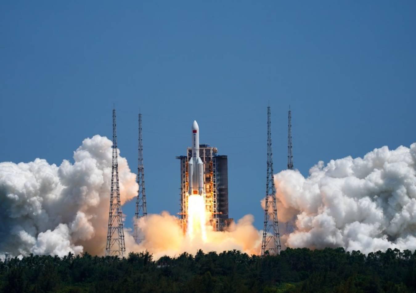 Módulo de laboratorio. Xinhua/Tian Dingyu