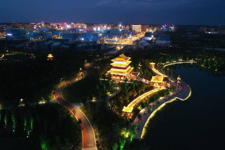 Nueva Area de Xiong'an, en la provincia de Hebei. (Foto: Xinhua)