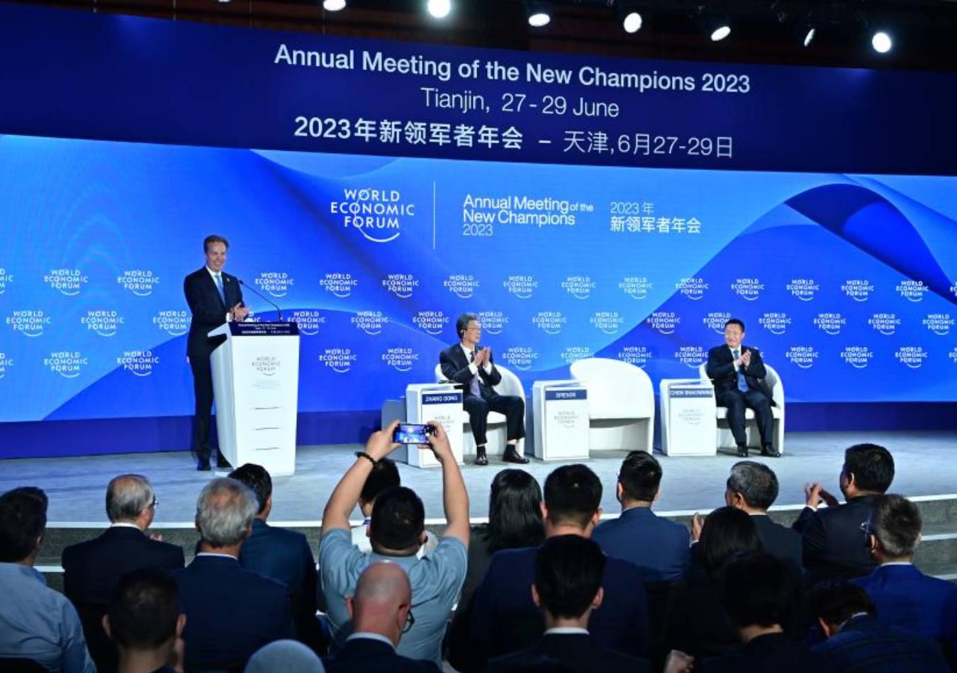 Concluyó en China el Foro de Davos de Verano. (Foto: Xinhua)