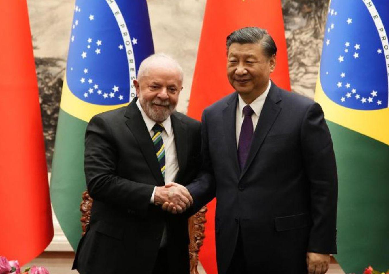 Lula da Silva y Xi Jinping. (Foto: EFE)