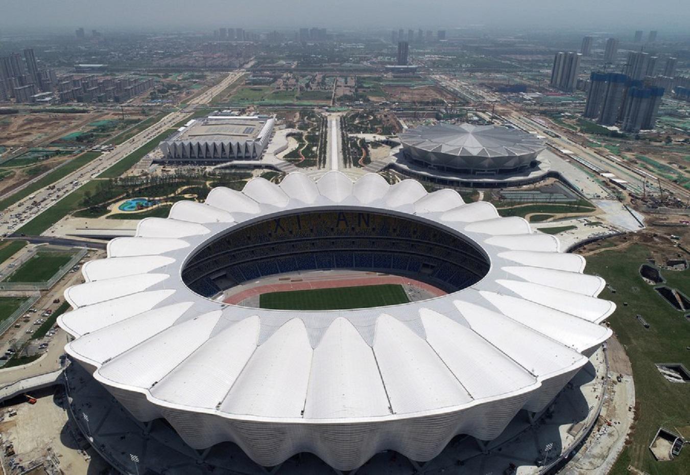 Xi'an Olympic Center Stadium. (Xinhua Shao Rui