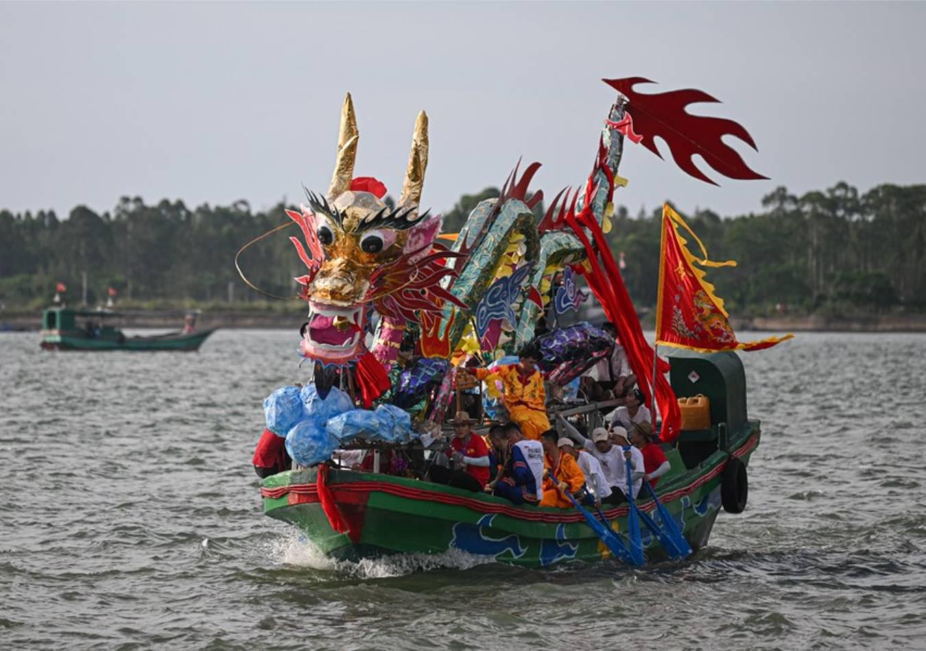 Festival del Bote de Dragón 2023. (Foto: Xinhua)