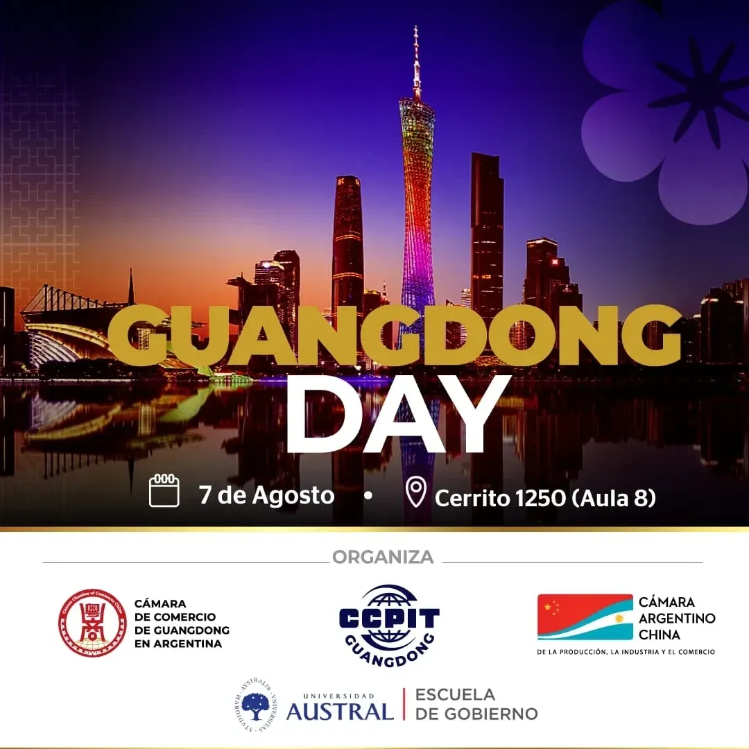 La Cámara Argentino China, en conjunto con la Cámara de Comercio de Guangdong en Argentina, la oficina del Consejo Chino para la Promoción del Comercio Internacional (CCPIT) y la Escuela de Gobierno de la Unive