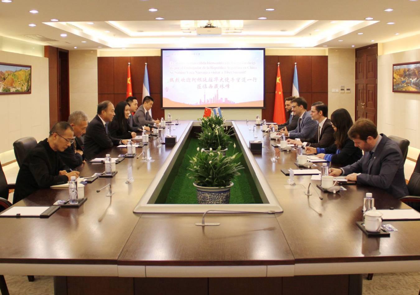 La empresa china Tibet Summit anunció nuevas inversiones en Salta (Foto: Prensa Cancilleria)