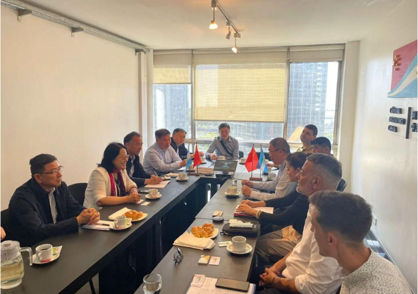 Delegación provincia de Jiangsu (Foto: Cámara Argentino China)