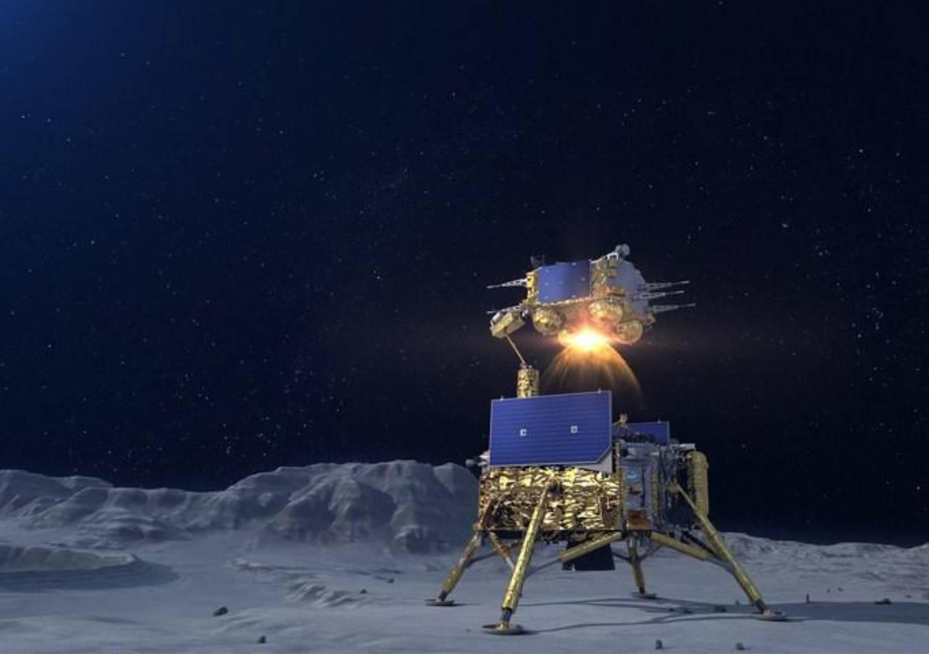Chang'e 5, exploración en la Luna. (Foto: Xinhua)