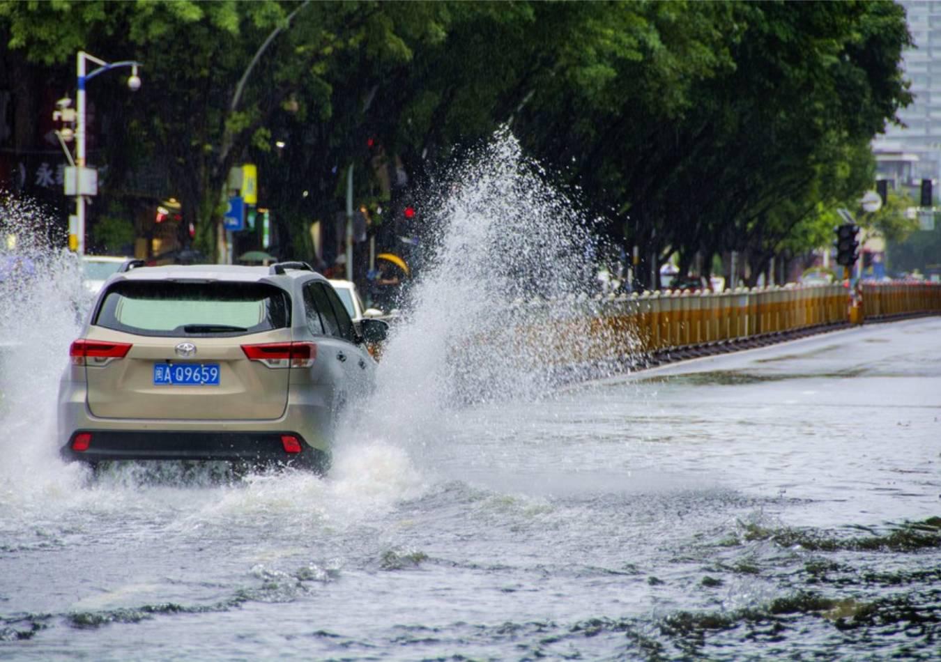 Tormenta en Beijing. (Foto: Xinhua)