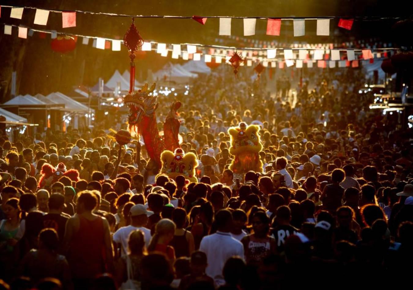 Festival en La Plata. (Foto: Xinhua)