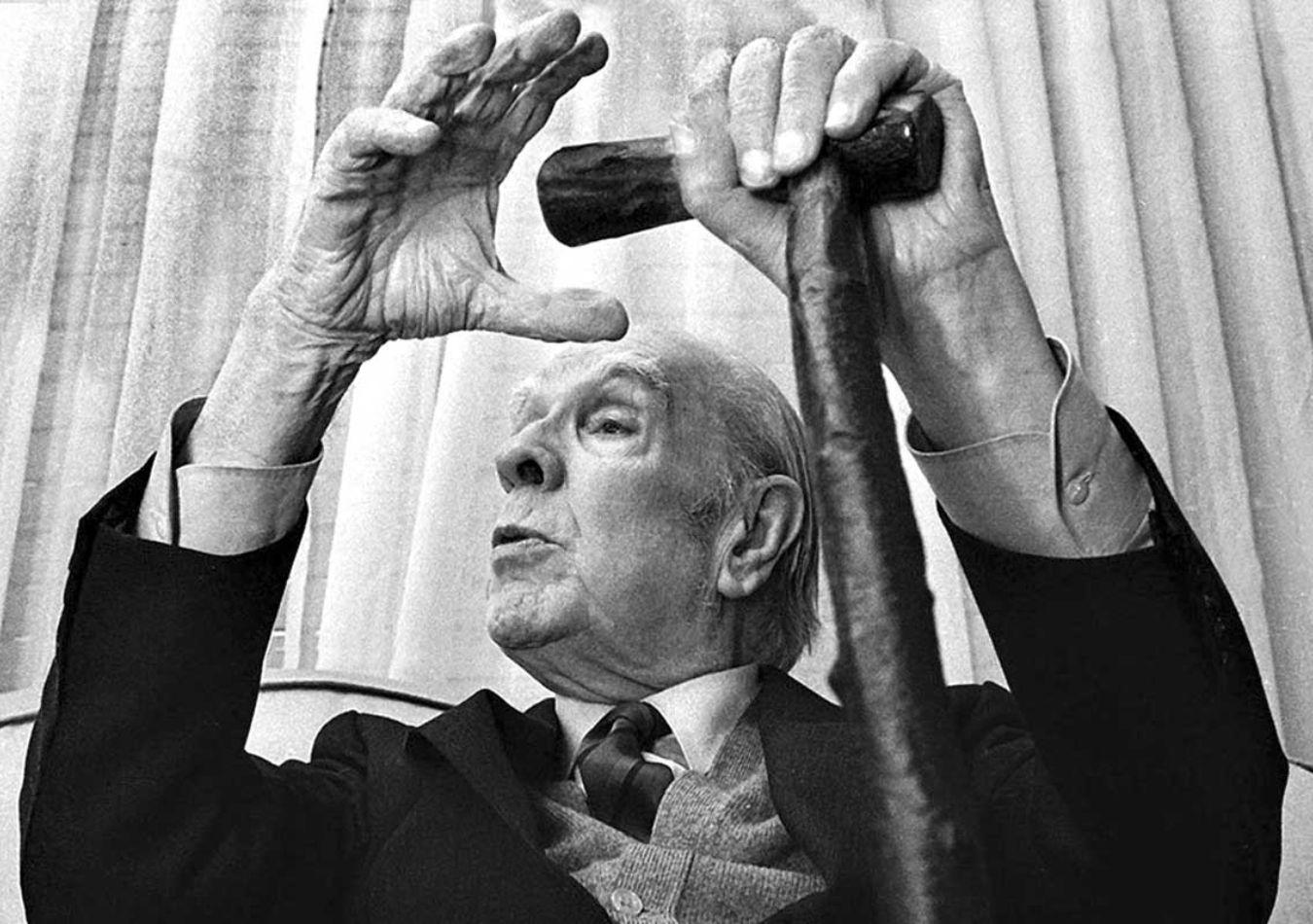 Jorge Luis Borges (Foto: Télam)