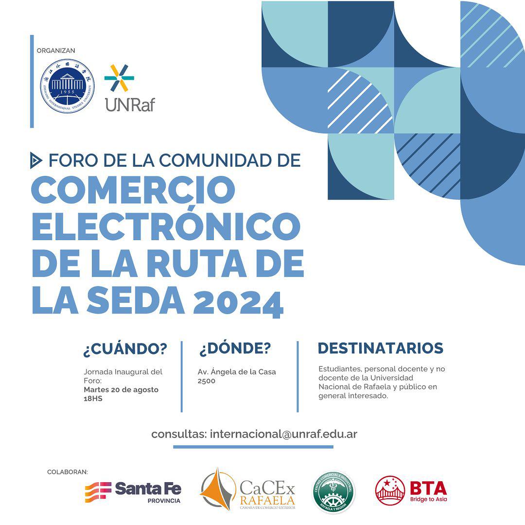 En noviembre del año pasado, impulsados por Zhejiang International Studies University (ZISU), lanzamos la 'Comunidad Internacional de Integración de la Industria y la Educación del Comercio Electrónico de la Rut