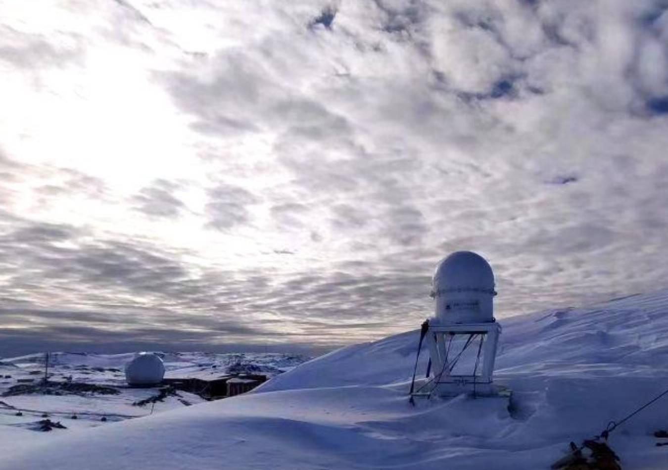 China construye una red de cien telescopios en la Antártida. (Foto: CAS vía CGTN)