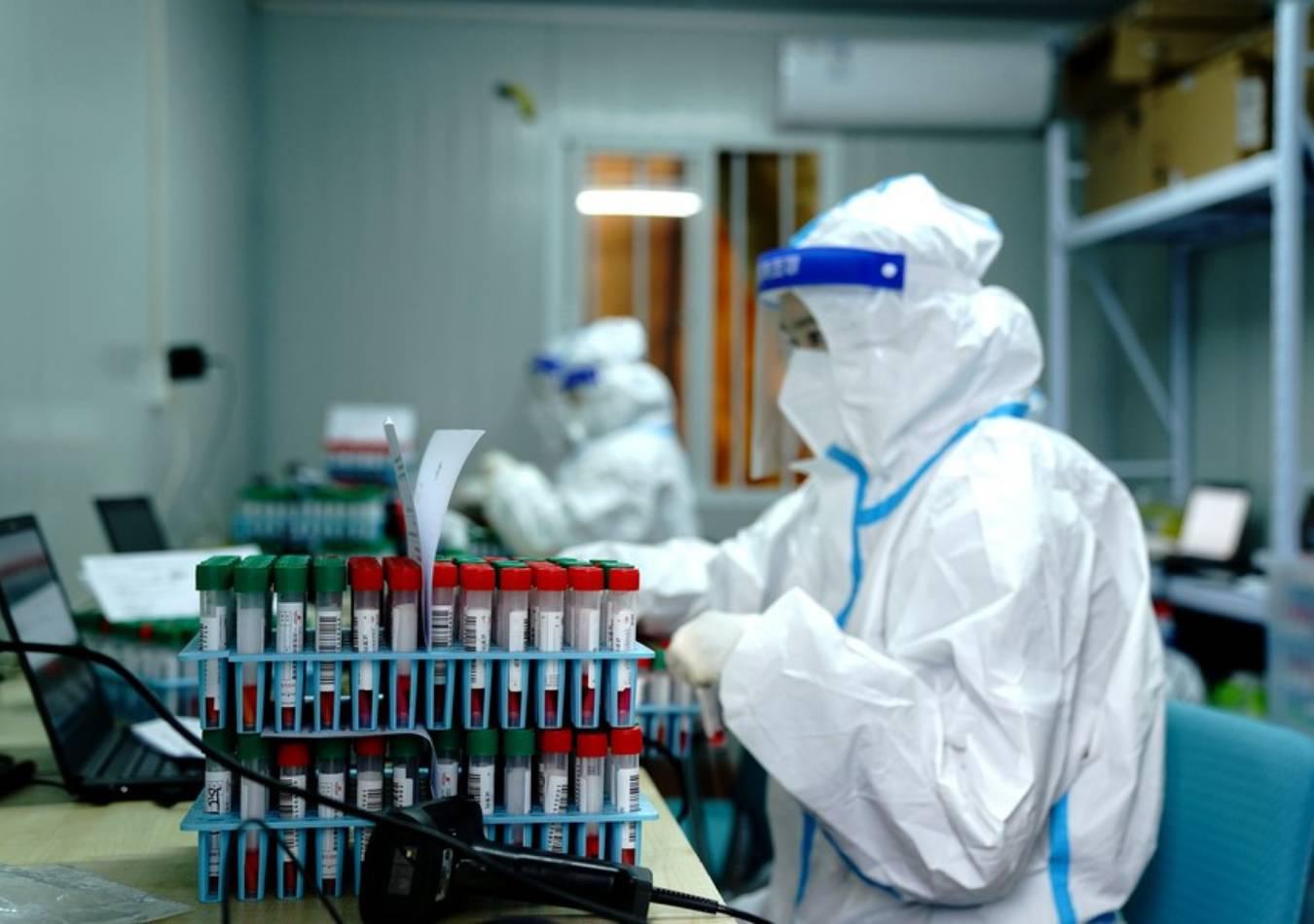 Covid - Coronavirus. Xinhua/Zhang Jiansong