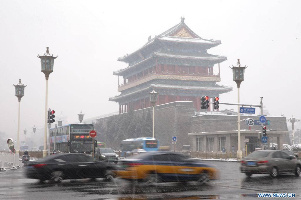 El norte de China se prepara para una ola de frío con intensas nevadas. (Foto: Xinhua)