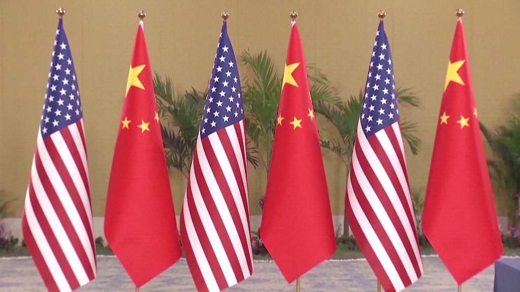 Estados Unidos y CHina. (Foto: CGTN)