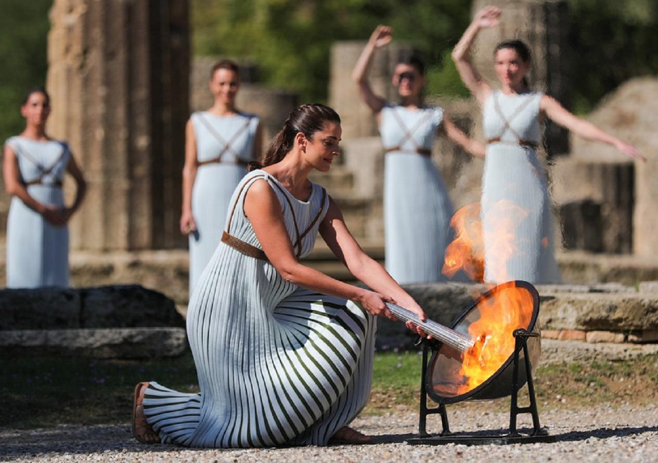 Antorcha en Grecia - Xinhua 2