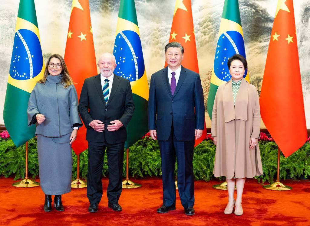Xi Jinping y Lula Da Silva se reunieron en Beijing. (Foto: Xinhua)