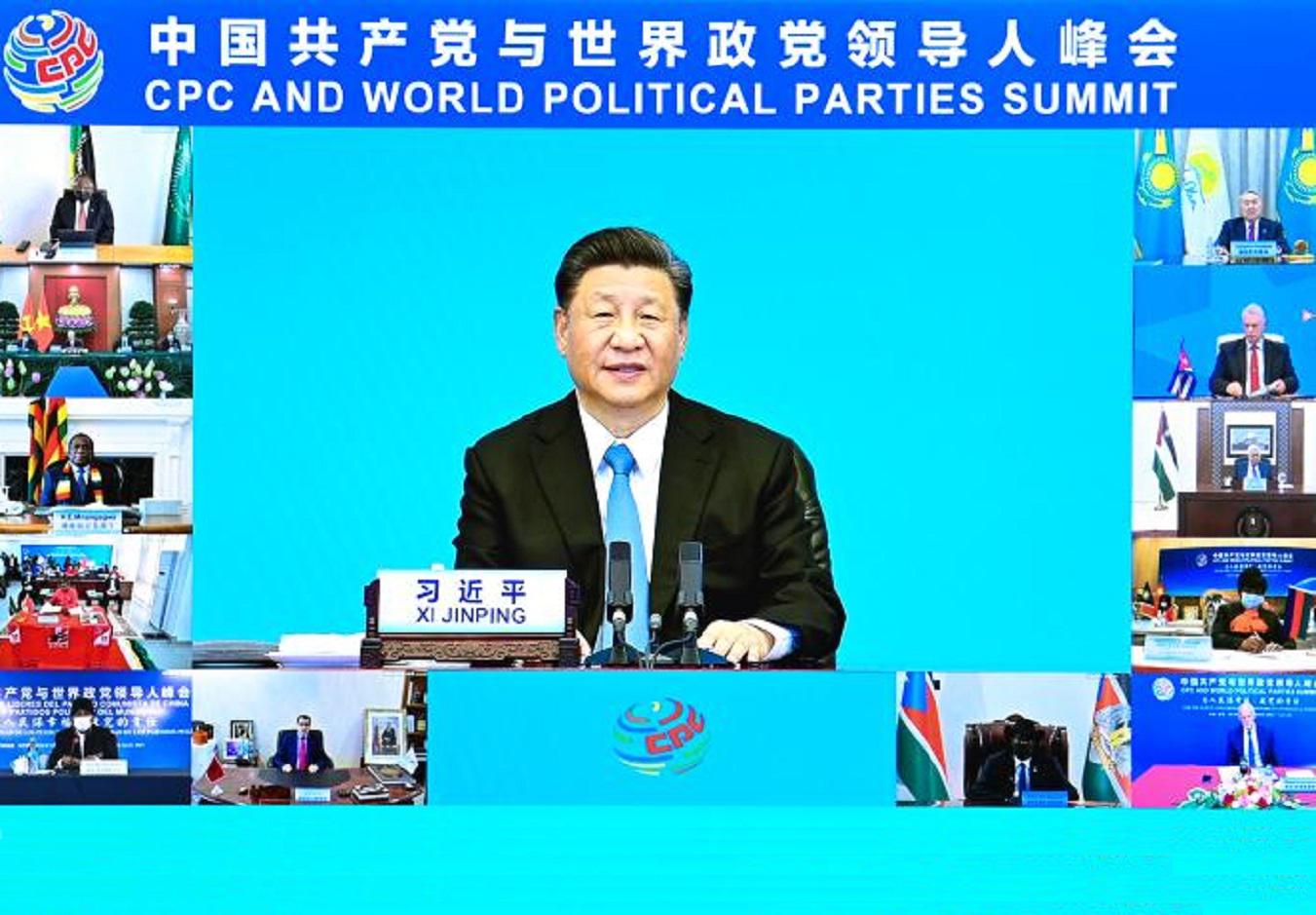 Xi Jinping en la cumbre del PCCh - Foto Xinhua-Li Xueren