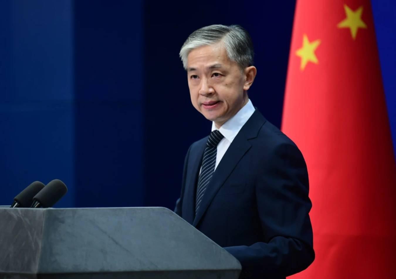 Wang Wenbin. (Foto: Cancillería de China)