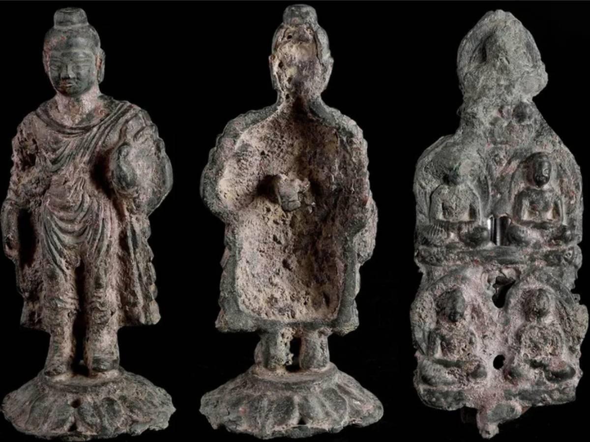 Estatuas de Buda, Instituto Provincial de Arqueologia de Shaanxi