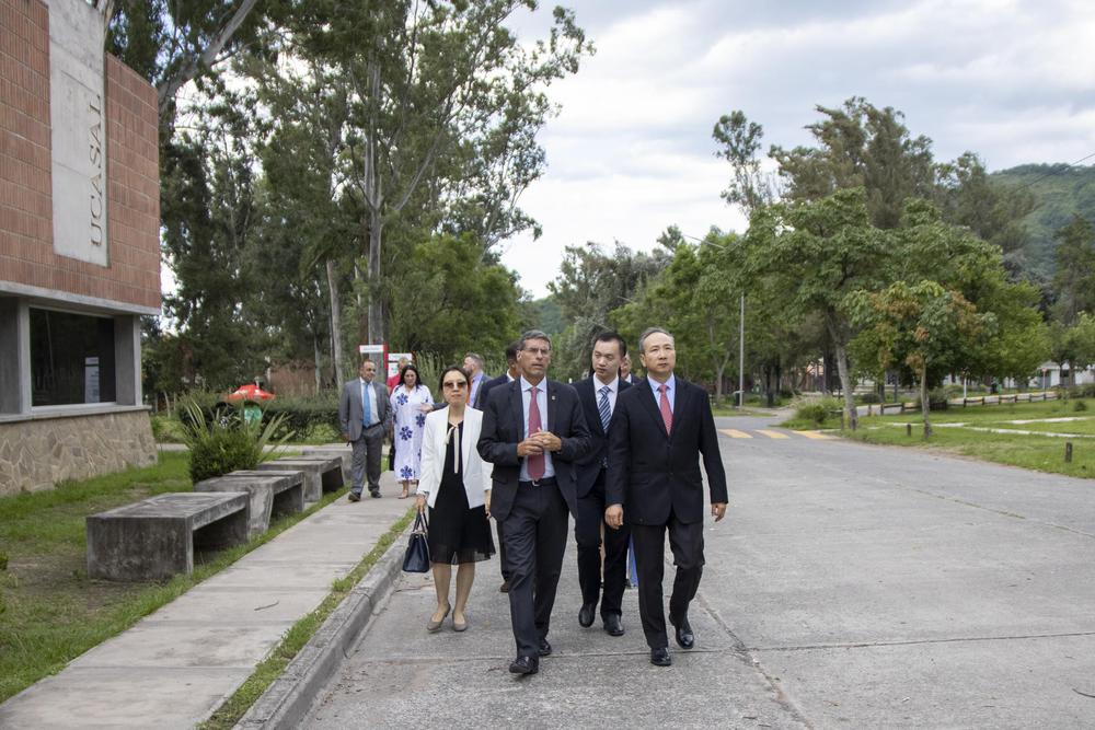 La Universidad Católica de Salta recibió al embajador Wang Wei (Foto: UCASAL)