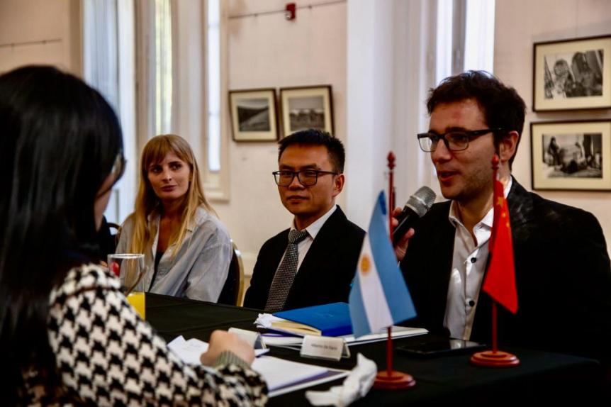 Delegación de Mianyang en Quilmes (Foto: Municipalidad de Quilmes)