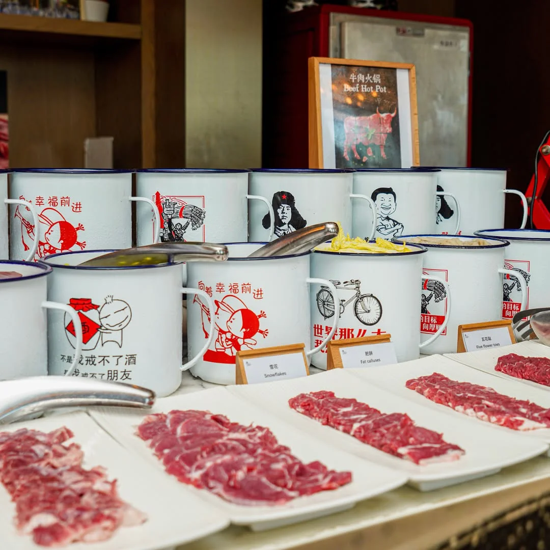 Postales de la promoción de la Carne Argentina en China. La nueva estrategia del IPCVA incluye a