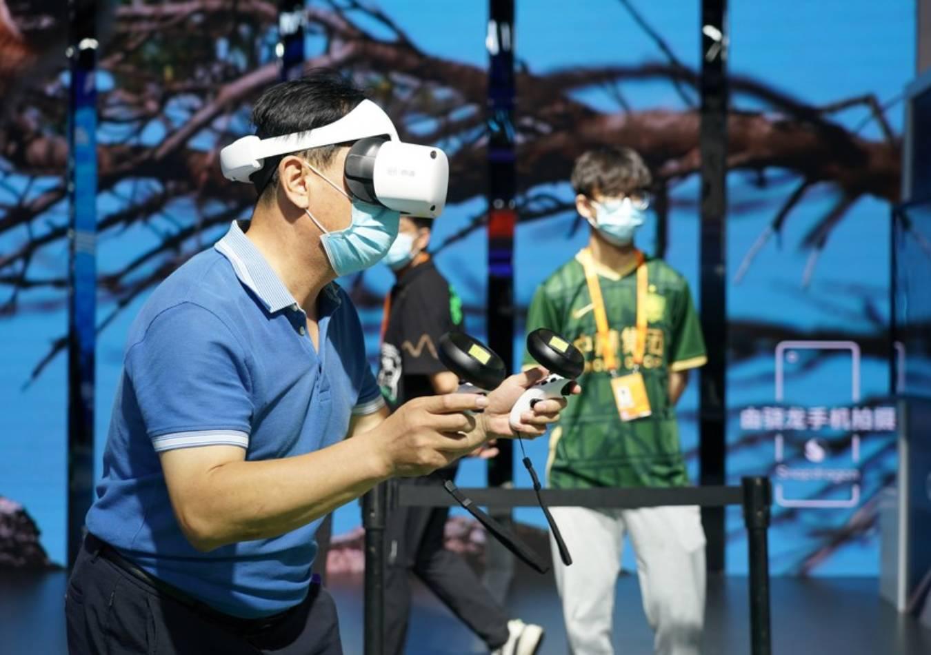 Realidad virtual. (Foto: Xinhua Ren Chao)