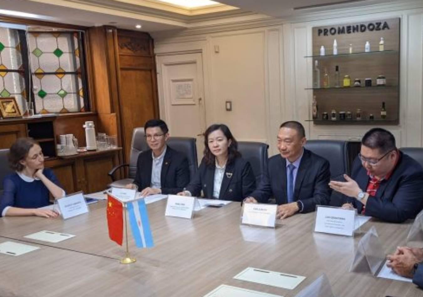 Una comitiva china visitó Mendoza para reforzar lazos (Foto: Mendoza.gov.ar)