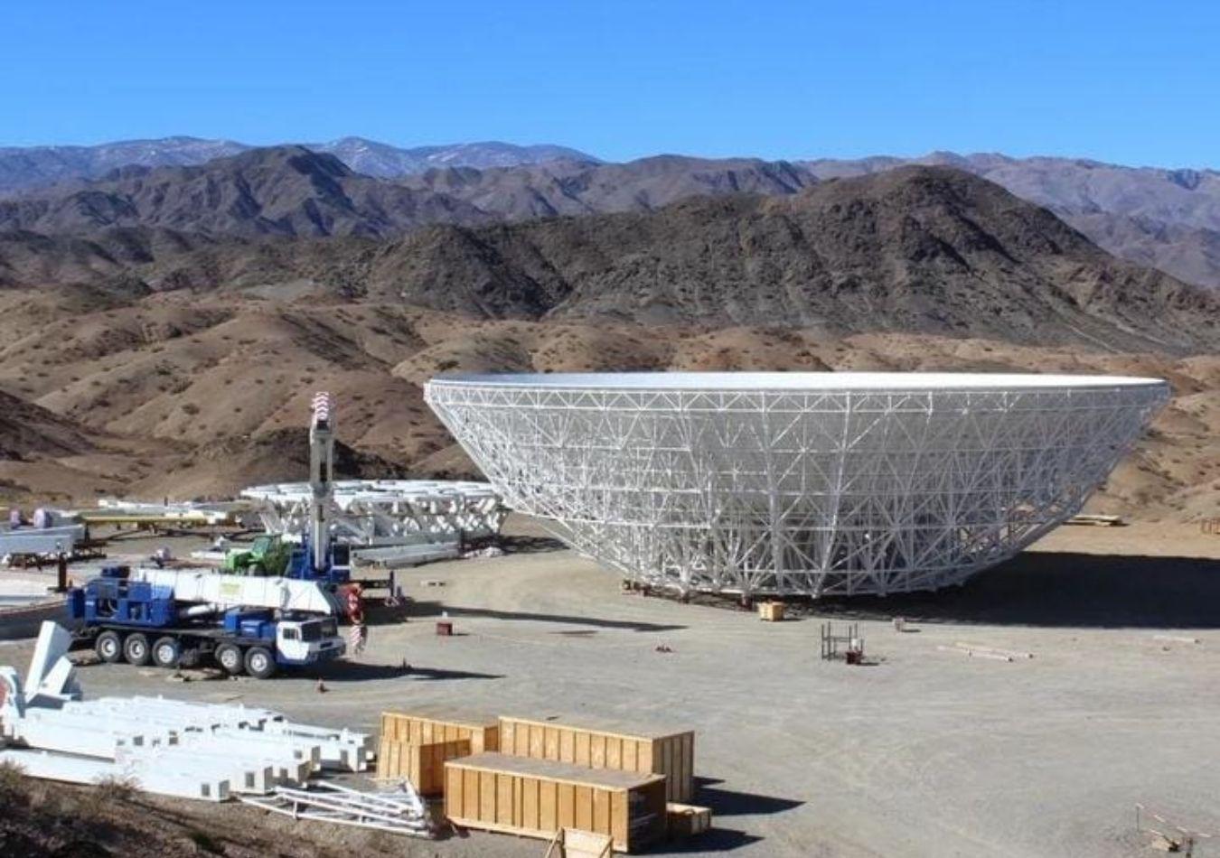 Radiotelescopio San Juan (Foto: OAFA -UNSJ)