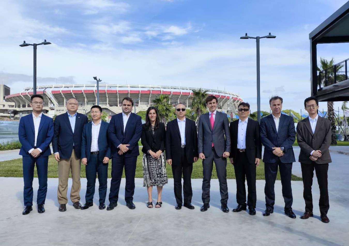 El embajador de China se reunió con funcionarios porteños. (Foto: Prensa)