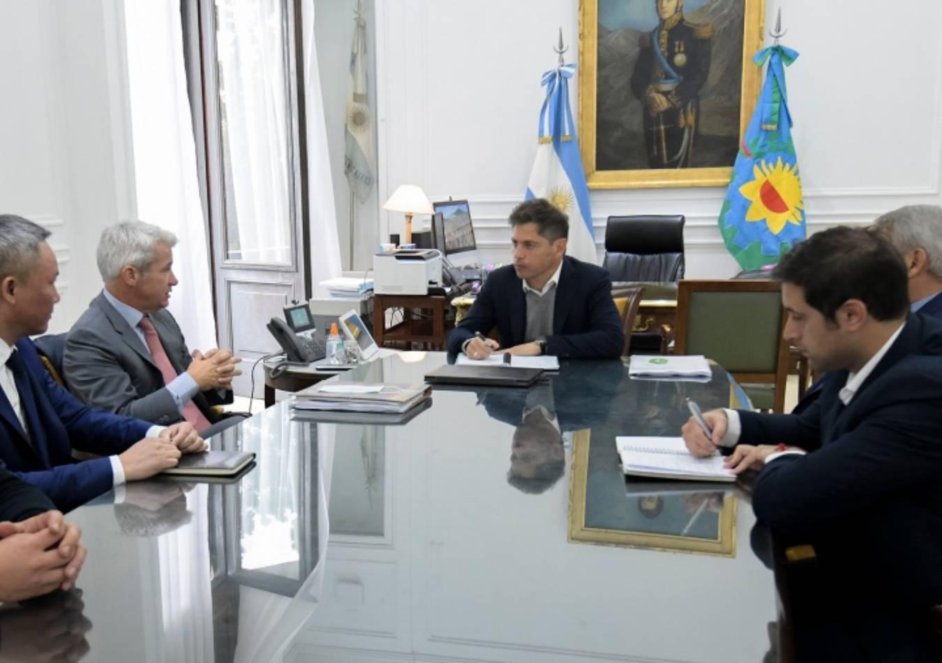 Axel Kicillof y empresarios