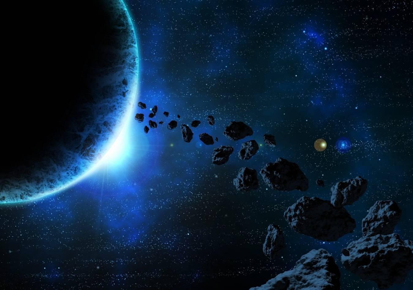 asteorides espacio
