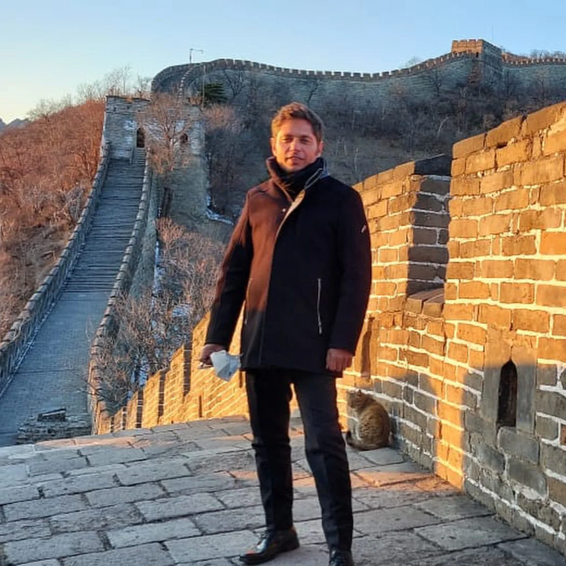 🇨🇳🇦🇷 En medio de la visita oficial tuve la oportunidad de visitar la Gran Muralla China, un