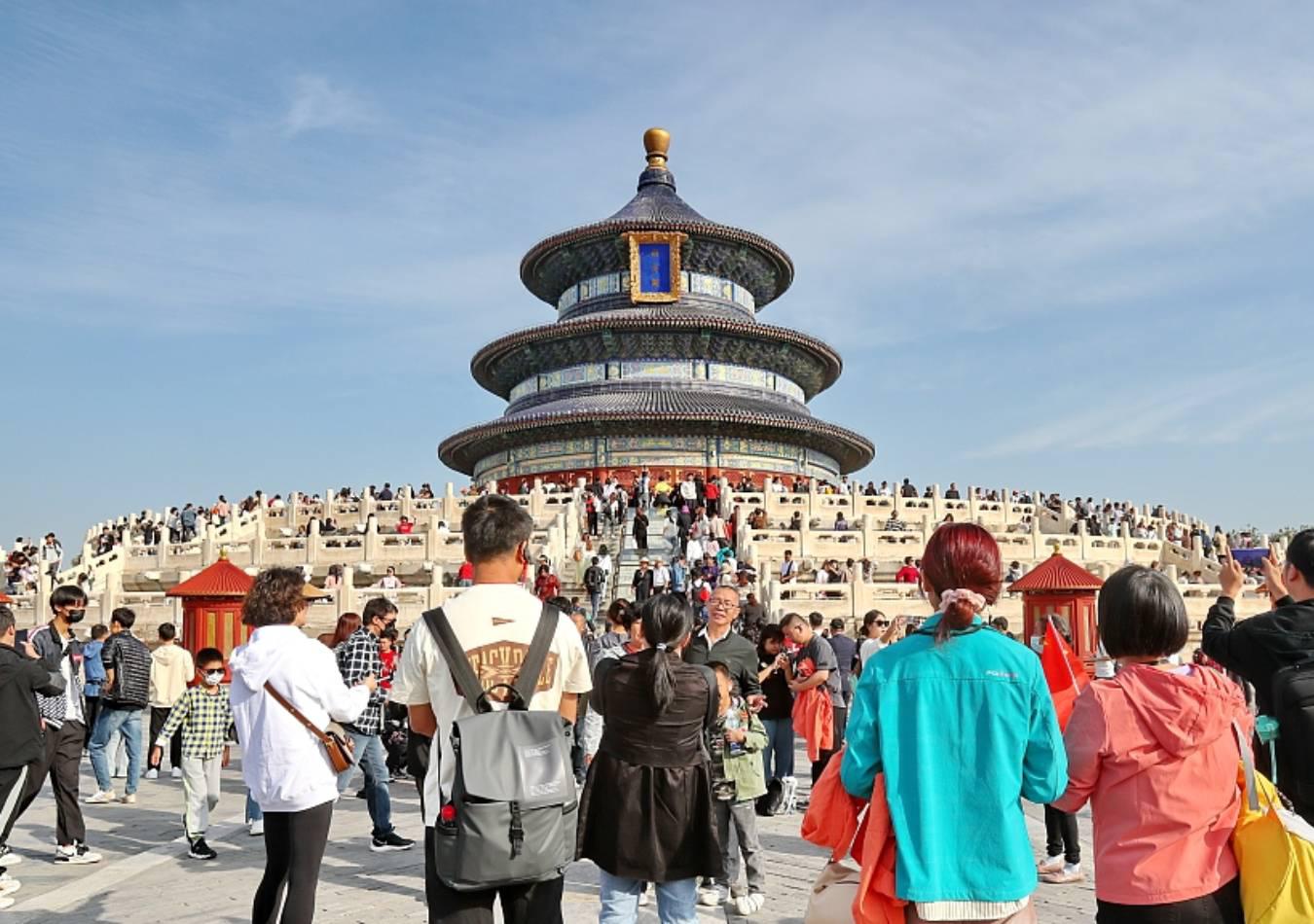 Semana Dorada: repunta el turismo en China. (Foto: CGTN)