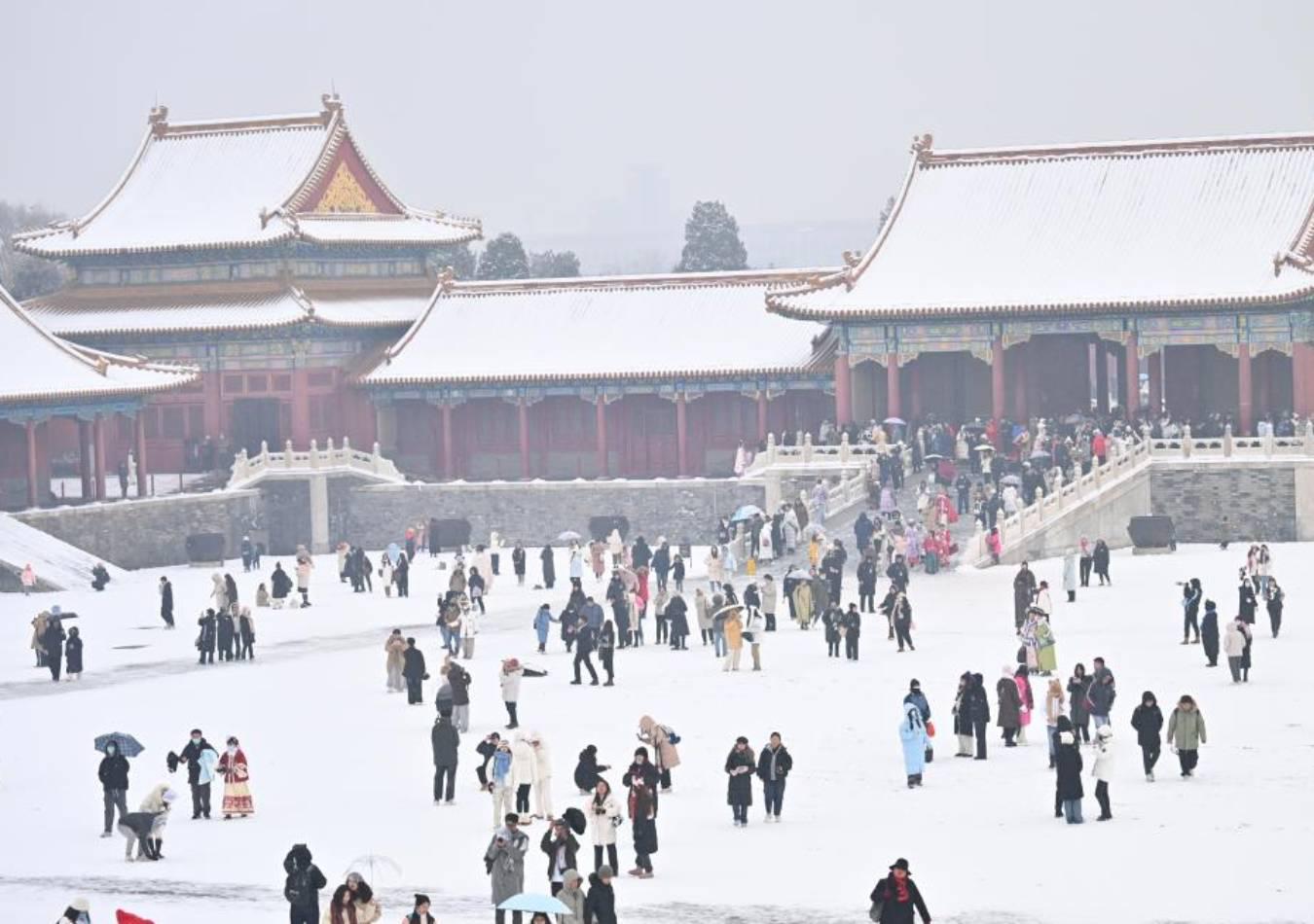 El norte de China se prepara para una ola de frío con intensas nevadas. (Foto: Xinhua)