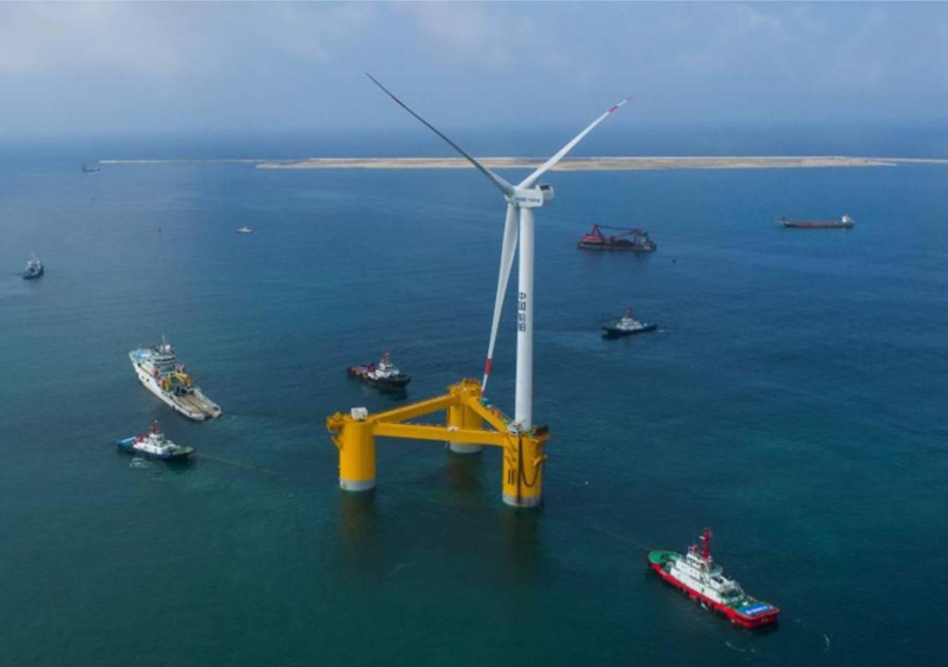 Un monstruo con aspas de 128 metros: China acaba de construir la turbina  eólica más grande del mundo