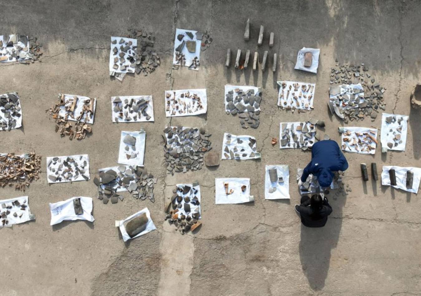 Hallan reliquias de dinastía Han en ruinas de antigua ciudad en el norte de China (Foto: Xinhua)