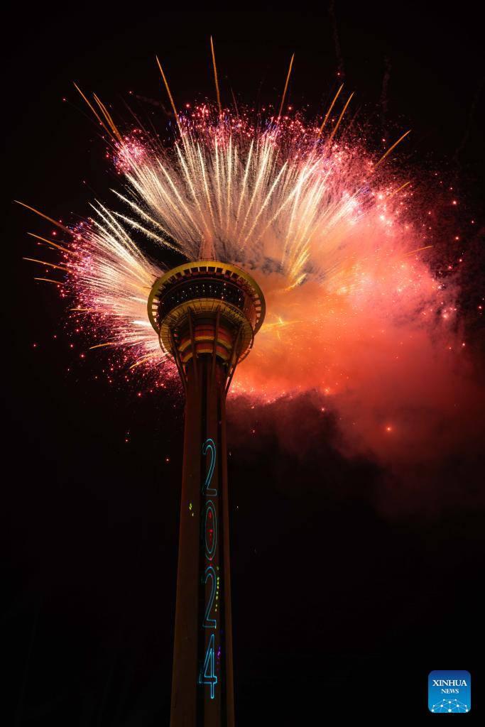 China celebró el Año Nuevo: shows de luces, fuegos artificiales y aumento de turismo interno. (Foto: Xinhua)