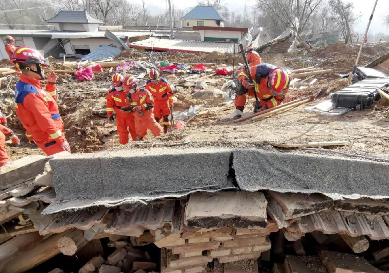 Terremoto en el noroeste de China deja al menos 127 muertos. (Foto: Xinhua)