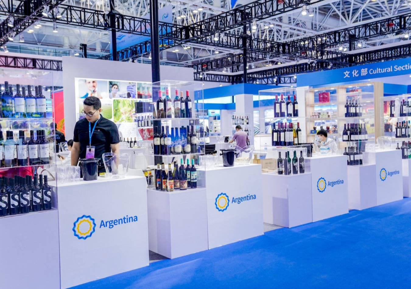 Argentina participa de la Exposición de la Ruta Marítima de la Seda en Fuzhou. (Foto: CGTN)