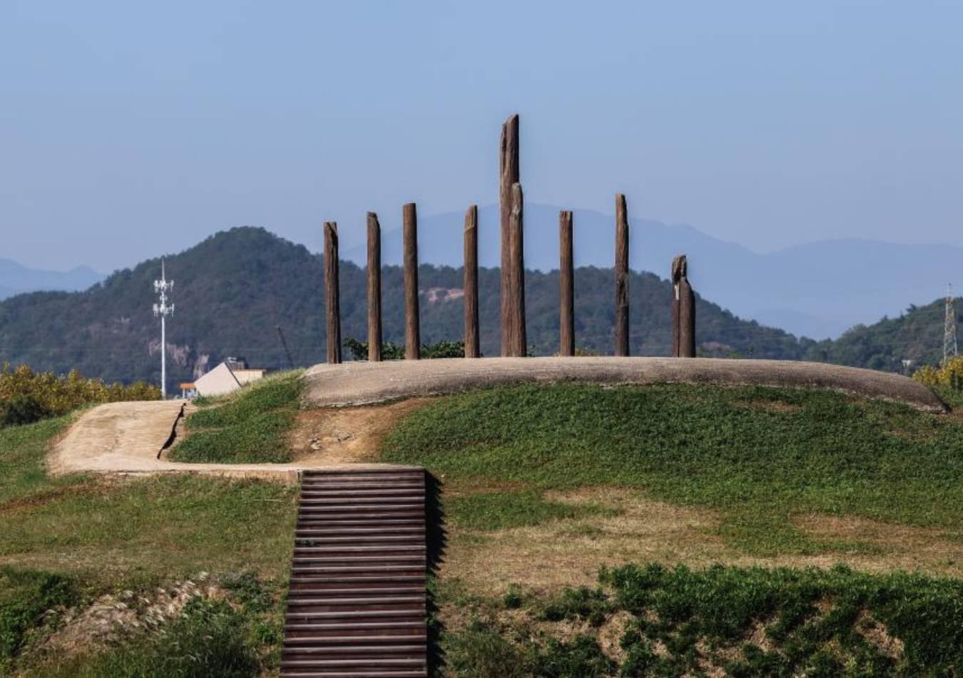 Ruinas arqueológicas del parque de la ciudad de Liangzhu en Hangzhou, capital de la provincia de Zhejiang, en el este de China. (Foto: Xinhua)
