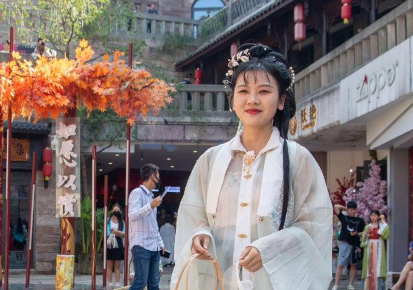 El Hanfu y la moda tradicional en China. (Foto: Xinhua)